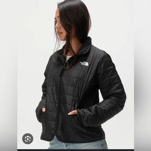 The North Face Women's ( Youth ) Quilted Black Puffer Reversible Jacket